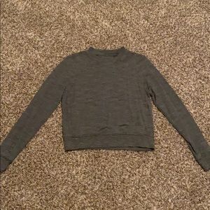 lululemon Crew Neck Heathered Grey Size 6